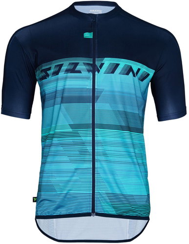 Silvini men' s jersey MD1645 Turano navy-ocean S - Cycling Jersey - Main image