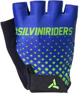 Silvini Dětské cyklistické rukavice CA2433 Gaioni blue-neon 11-12 - Cycling Gloves