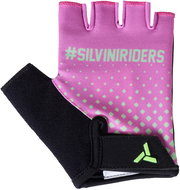 Silvini Dětské cyklistické rukavice CA2433 Gaioni blush-green 7-8 - Cycling Gloves