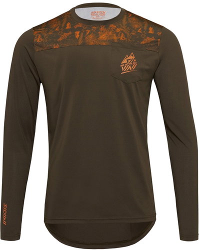 Silvini men' s jersey MD1804 Ello olive-orange XXL - Cycling Jersey - Main image