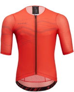 Silvini men' s jersey MD2000 Legno ruby-charcoal M - Cycling Jersey