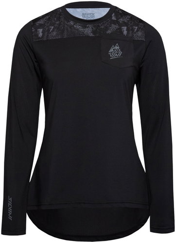 Silvini women' s jersey WD2036 Ella charcoal M - Cycling Jersey - Main image