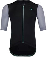 Silvini men' s jersey MD2624 Auronzo black-ocean XL - Cycling Jersey