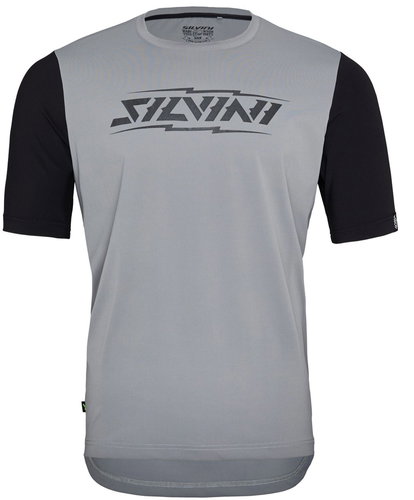 Silvini men' s jersey MD2633 Zinolo grey-black M - Cycling Jersey - Main image