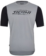 Silvini men' s jersey MD2633 Zinolo grey-black XL - Cycling Jersey