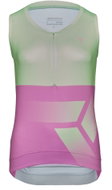 Silvini women' s tank top WD2034 Escolca green-blush M - Cycling T-Shirt