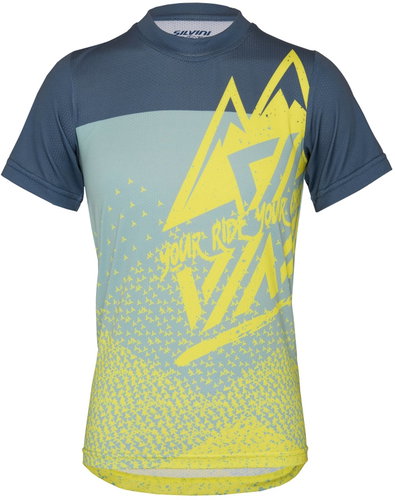 SILVINI Denni CD2283 neon - blue 146 - 152 - Cycling Jersey - Main image