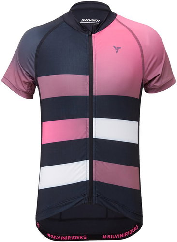 SILVINI Mazzani CD2284 black - fuchsia 122 - 128 - Cycling Jersey - Main image