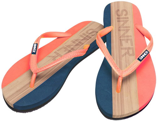Sinner Capitola, Coral, size 37 EU/247mm - Flip-flops - Main image