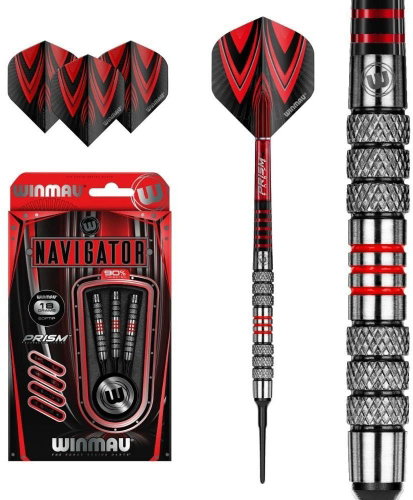 Darts Winmau soft NAVIGATOR 2000 18g, 90% tungsten - Darts - Main image