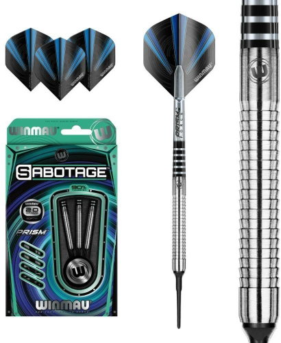 Darts Winmau soft SABOTAGE 20g, 90% tungsten - Darts - Main image
