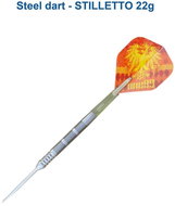 Darts ONE80 steel Sword Edge Stilletto 22g, 95% tungsten - Darts
