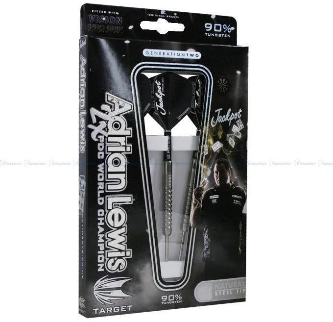 Darts TARGET steel ADRIAN LEWIS G2 2014, 23g, 90% tungsten - Darts | Alza.cz
