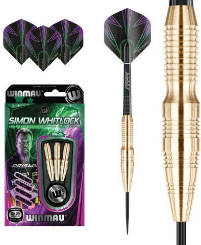 Darts Winmau steel SIMON WHITLOCK 22g, brass - Darts - Main image