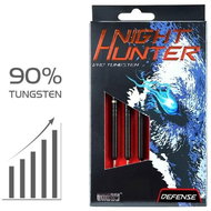 Darts ONE80 steel Night Hunter Defense 24g, 90% tungsten - Darts