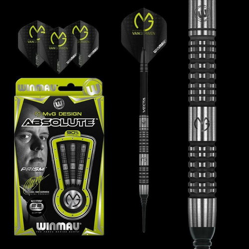 Darts Winmau soft Michael van Gerwen Absolute 22g, 90% tungsten - Darts - Main image