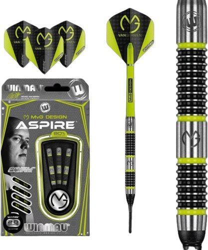 Darts Winmau soft MvG Aspire 20g, 80% tungsten - Darts - Main image