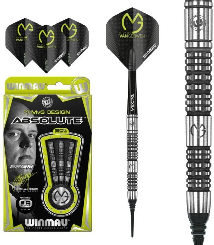 Darts Winmau soft Michael van Gerwen Absolute 20g, 90% tungsten - Darts - Main image