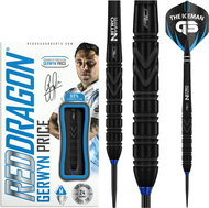 Darts RedDragon steel Gerwyn Price Back to Black 24g, 90% tungsten - Darts