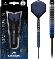 Darts Mission steel Nightfall M2 22g, 90% tungsten - Darts