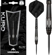 Darts Mission steel Kuro M4 21g, black, 95% tungsten - Darts