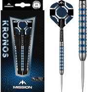 Darts Mission steel Kronos M1 23g, blue, 95% tungsten - Darts