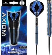 Darts Mission steel Axiom M1 21g, blue, 90% tungsten - Darts