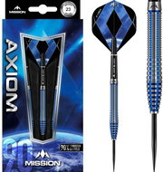 Darts Mission steel Axiom M3 23g, blue, 90% tungsten - Darts