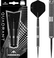 Darts Mission steel Quadrant M4 23g, 90% tungsten - Darts