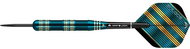 Darts Mission steel Solace M2, 22g brass, blue-green - Darts