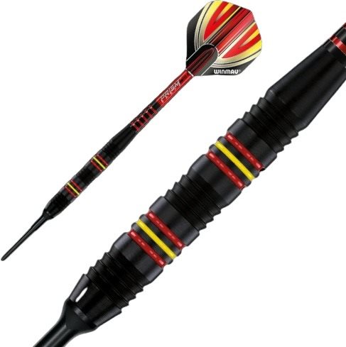 Winmau soft Outrage darts 18g, brass - Darts - Main image