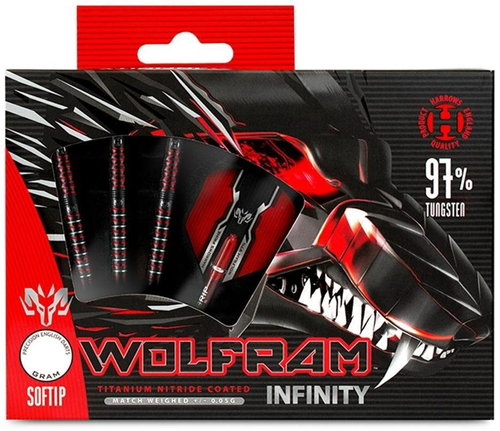 Darts Harrows soft Wolfram Infinity 18g, 97% tungsten - Darts - Main image