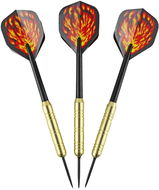 Darts MASTER Plated Brass 3pcs, steel 18g - Šipky