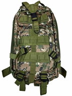 Military hiking backpack 28 l - camouflage khaki - Tourist Backpack