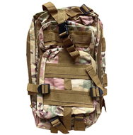 Military hiking backpack 28 l - light camouflage - Tourist Backpack