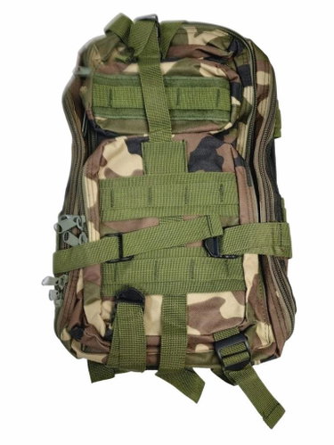 Military hiking backpack 28 l - green navy - Tourist Backpack - Main image
