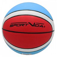 SVX vel. 7, červeno-modrý - Basketbalový míč