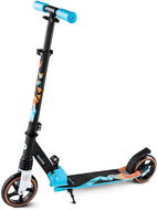 Foldable city scooter MOVINO VIBE - BLUE/ORANGE - Folding Scooter