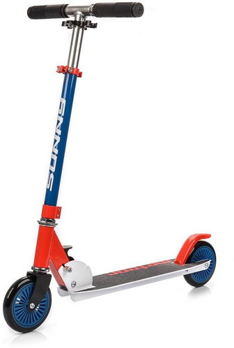 Folding scooters MTR Sunny V, 120 mm, blue-red - Folding Scooter - Main image