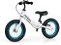 MOVINO Cariboo ADVENTURE with brake, inflatable wheels 12'', white and blue - Balance Bike 