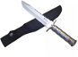 Taktický nůž MILITARY FINKA SURVIVAL 35 cm černý/stříbrný - Nůž