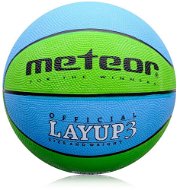 Meteor Layup vel. 3, modro-zelený - Basketball