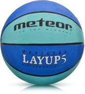 Basketball Meteor Layup size 5, blue - Basketball