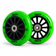Skitt Náhradní kolečka pro freestyle koloběžku, 100 mm zelené na Scout, Spike, Icon, 2 ks - Scooter Wheels