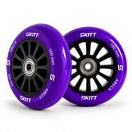 Skitt Náhradní kolečka pro freestyle koloběžku, 100 mm Purple na Scout, Spike, Icon, 2 ks - Scooter Wheels