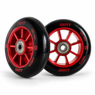 Skitt Náhradní kolečka na freestyle hliník 100 mm AL červená na Anarchy, 2 ks - Scooter Wheels