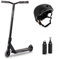 Skitt Freestyle set Impact, All Black s přilbou a pegy - Freestyle Scooter