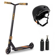 Skitt Freestyle set Impact, Black Gold s přilbou a pegy - Freestyle Scooter