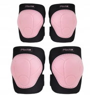 Set of MOVINO Cariboo® elbow and knee pads, pink, size 4.5 mm. M - Protectors
