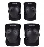 MOVINO Cariboo® elbow and knee pads set, black, size 4.5 mm. M - Protectors